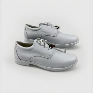 Laforst 8003 Mens Leather Slip Resistant Server Fashion Lace Up Dress Shoes 9.5